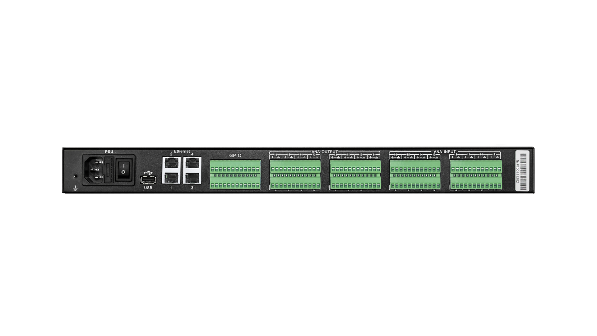 NX-1616i AES67网络音频处理器/接口机 - 宁波音达科技